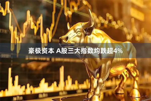 豪极资本 A股三大指数均跌超4%