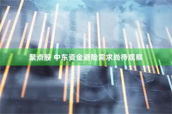 聚点股 中东资金避险需求尚待观察