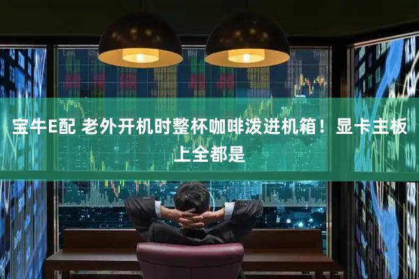 宝牛E配 老外开机时整杯咖啡泼进机箱！显卡主板上全都是