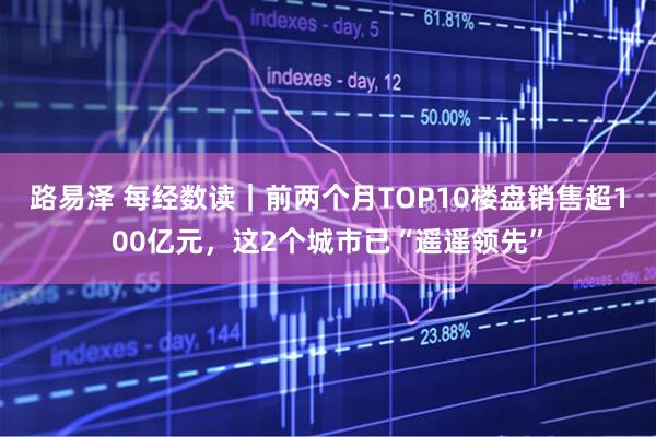 路易泽 每经数读｜前两个月TOP10楼盘销售超100亿元，这2个城市已“遥遥领先”