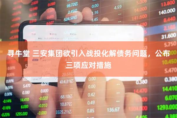 寻牛堂 三安集团欲引入战投化解债务问题，公布三项应对措施